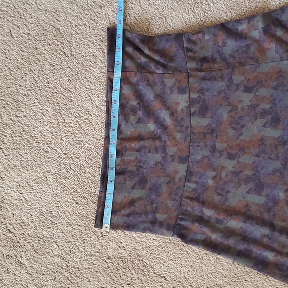 Lularoe m convertible strapless dress maxi skirt abstract geo print - Picture 8 of 8